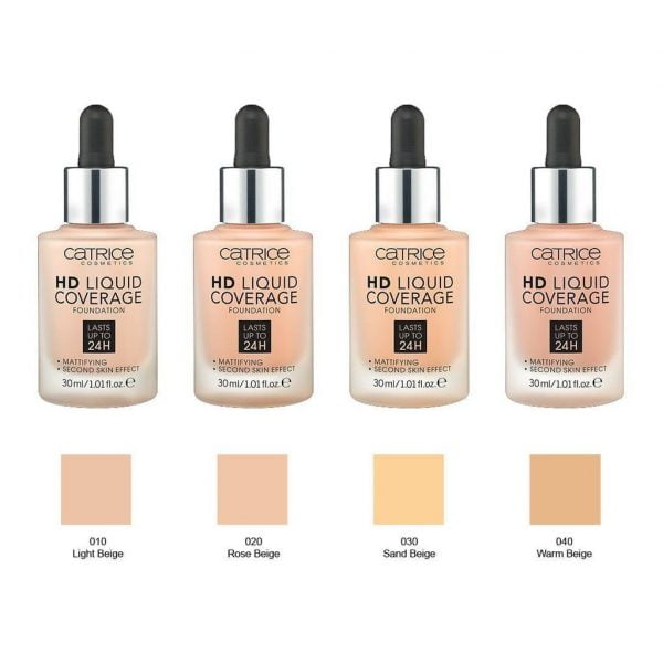 Kem Nền Catrice HD Liquid Coverage Foundation