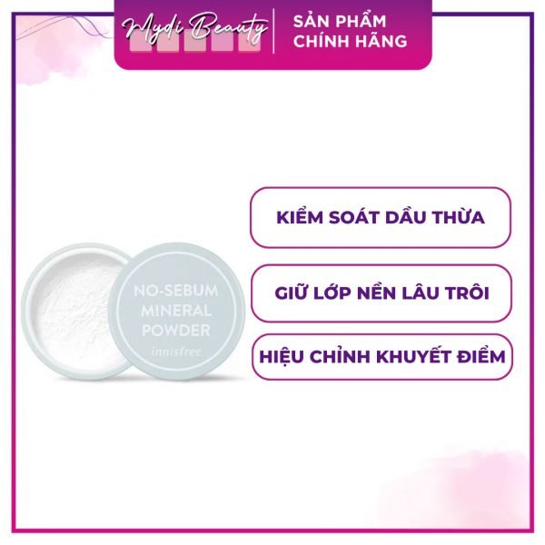 Phấn phủ kiềm dầu Innisfree No-Sebum Mineral Powder