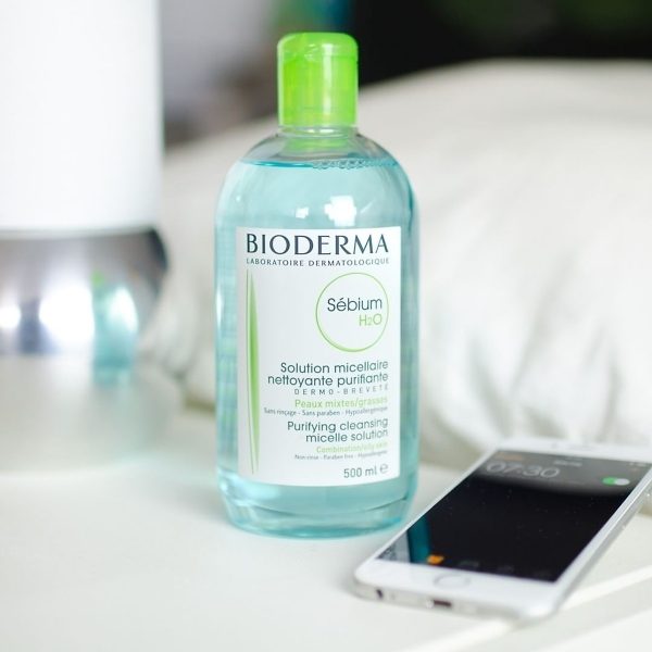 Tẩy Trang Bioderma – Sebium Xanh lá