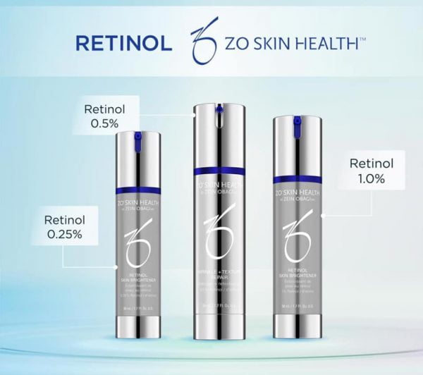 Kem chống lão hóa làm trắng tái tạo da ZO SKIN HEALTH Retinol Skin Brightener 0.25 0.5 1.0 Re 0.5% Re 1%